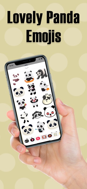 Lovely  Panda Emojis(圖3)-速報App