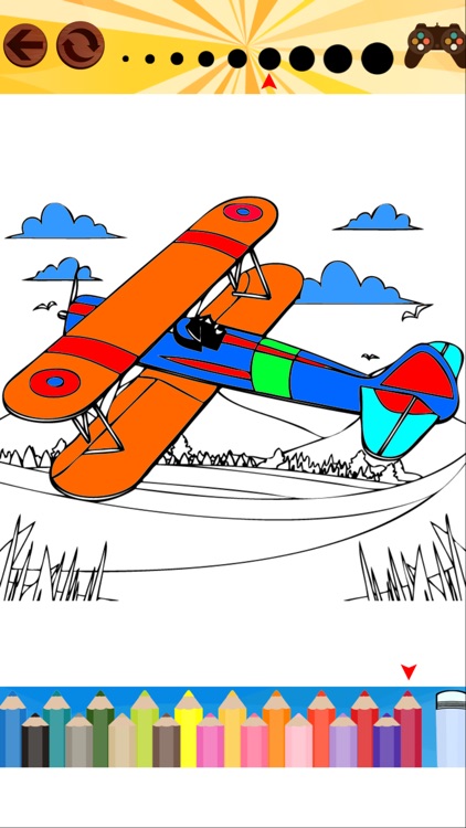 Airplane Coloring Books