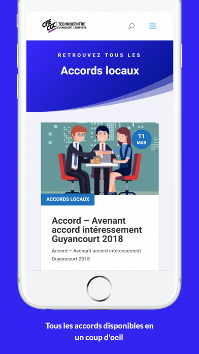 Screenshot #2 pour CFE-CGC Technocentre