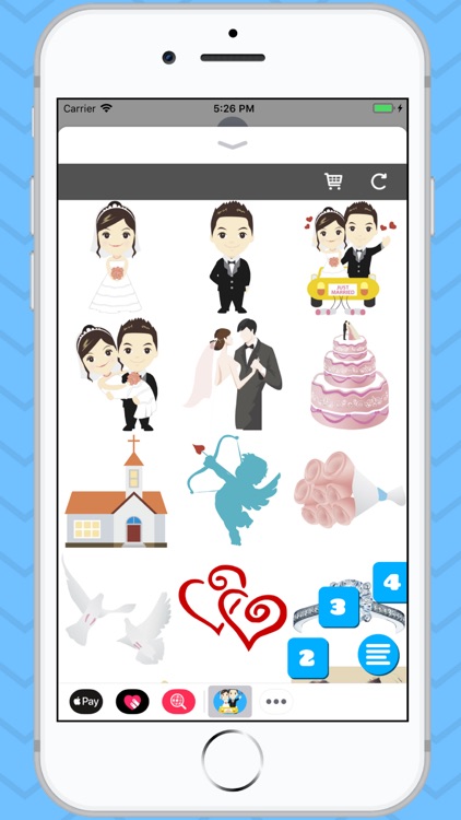 Wedding Emoji Stickers!