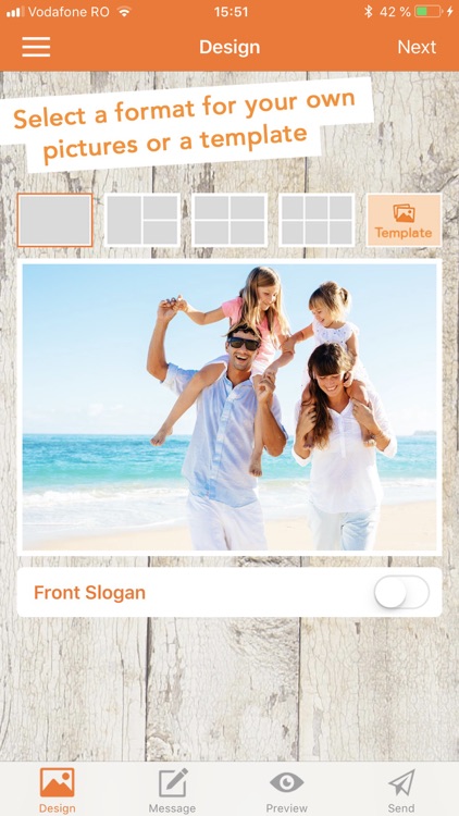 Postando – Postcard App