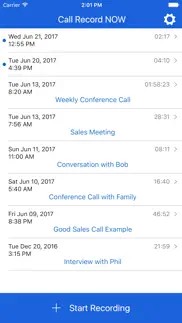 call record now iphone screenshot 1