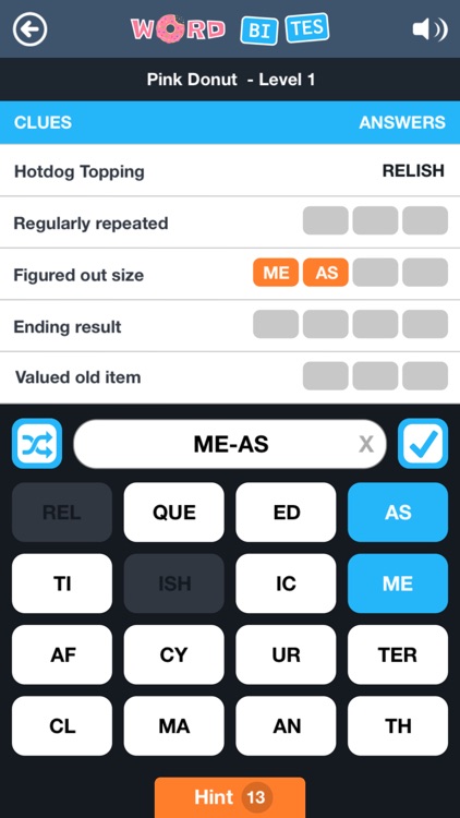 Word Bites - No Ads screenshot-4