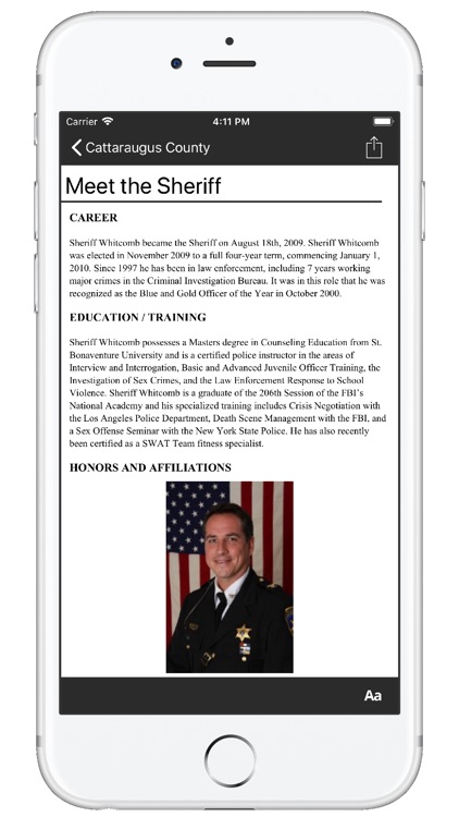 Cattaraugus County NY Sheriff screenshot-3