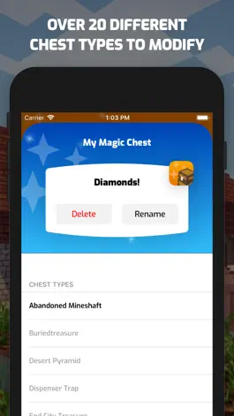 Game screenshot Magic Chests for Minecraft PE apk