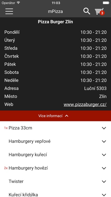 Pizza Burger Zlín