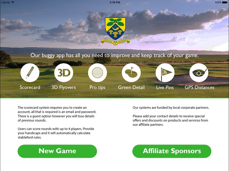 Heswall Golf Club - Buggy