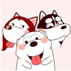 Dog Crew Animated Stickers app icon - Stickers app for iPhone
