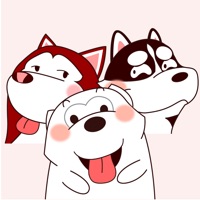 Dog Crew Animated Stickers app icon - Stickers app for iPhone