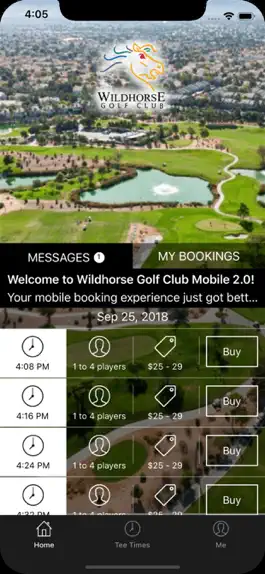 Game screenshot Wildhorse Golf Club Tee Times mod apk