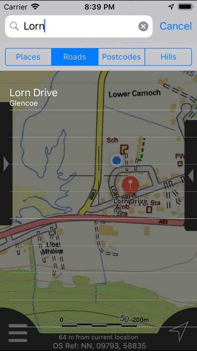 Ben Nevis & Glen Coe Maps Screenshot