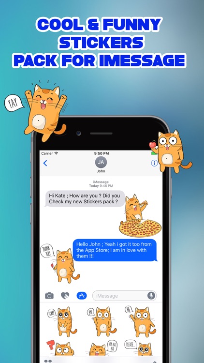 Cleo The Cat Emoji Stickers