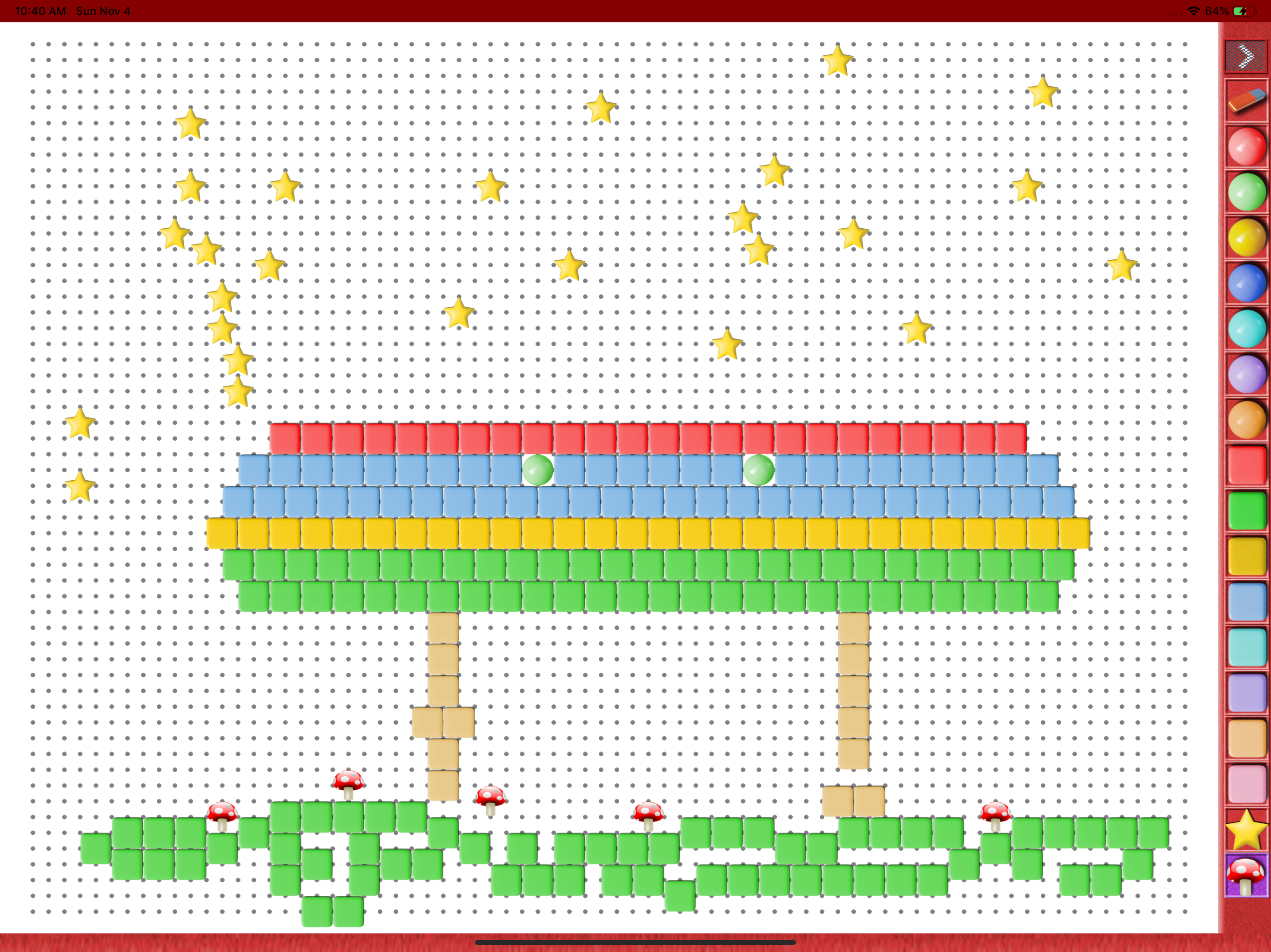 Peg Mosaic