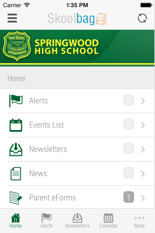 Springwood High School - Skoolbag screenshot 2