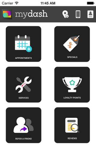 MyDash Mobile - náhled