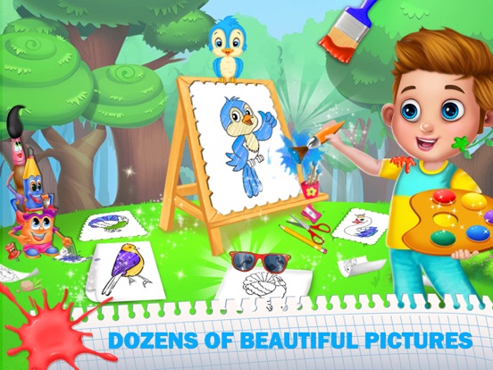 Screenshot #4 pour Coloring Book: Drawing Games