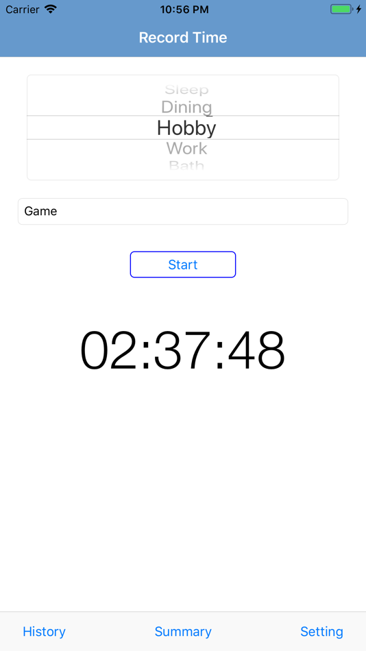 Time Recorder- Time Manager - 1.2 - (iOS)