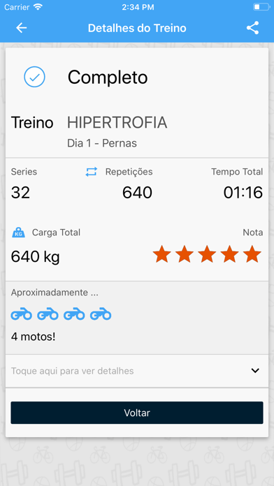 Mergulho Trainer Aluno Screenshot