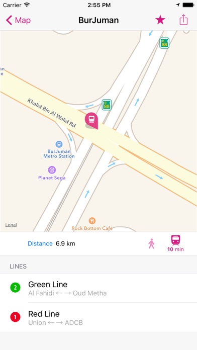 Screenshot #2 pour Dubai Rail Map Lite
