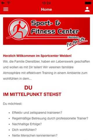 Sport- & Fitness Center Welden screenshot 3