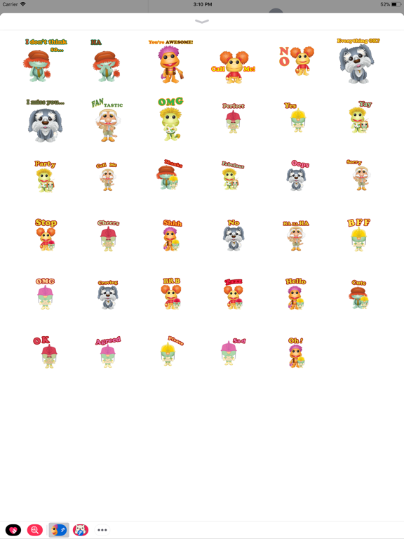 Screenshot #5 pour Fraggle Rock Stickers By Funko