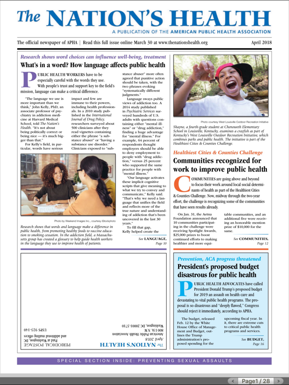 Screenshot #4 pour The Nation's Health Newspaper