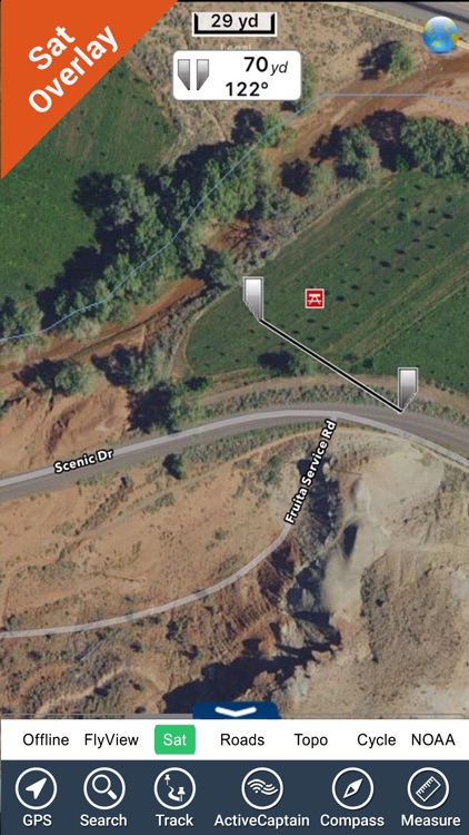 Capitol Reef National Park - GPS Map Navigator