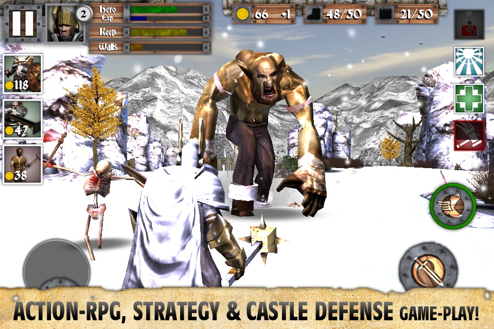 Heroes and Castles screenshot 2