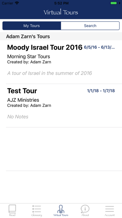 Tour The Bible iPhone screenshot 4 - Education app