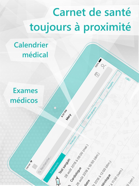 Screenshot #4 pour Le carnet de santé