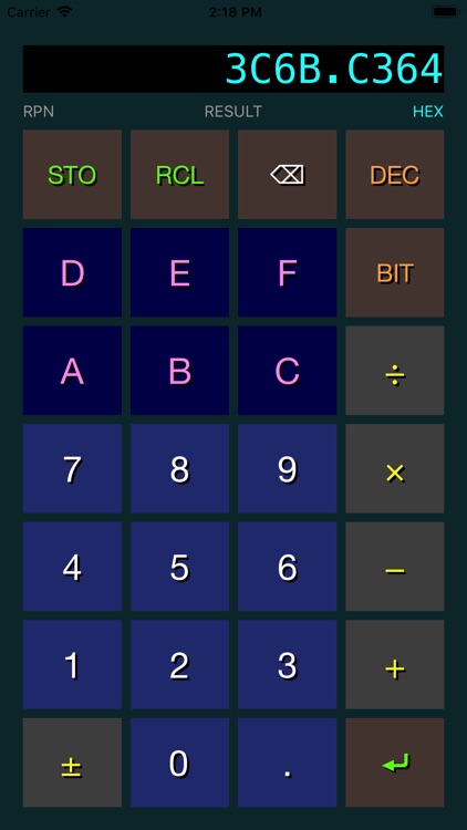 RPN HexCalc