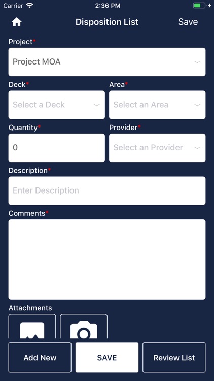 i95 Disposition List