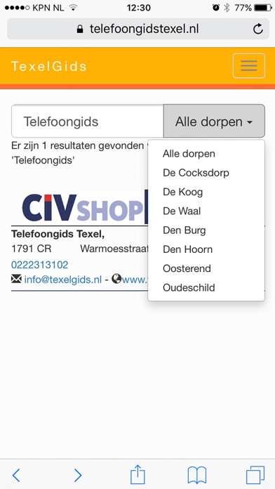 Screenshot #2 pour Texelgids