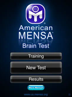 American Mensa Brain Test iPad image 1