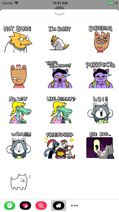 UNDERTALE Stickers screenshot 3