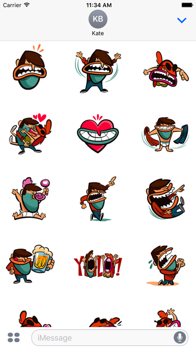 Screenshot #1 pour Gangster Stickers