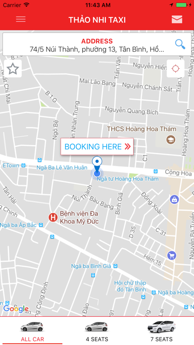 Screenshot #1 pour Taxi Thảo Nhi