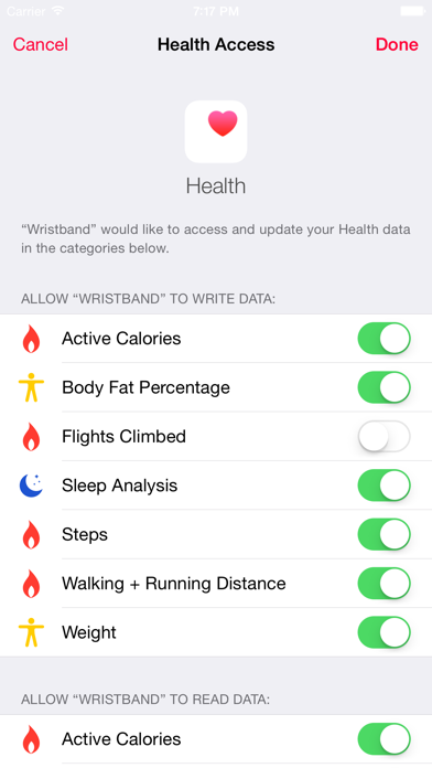Data Manager for Fitbit screenshot1