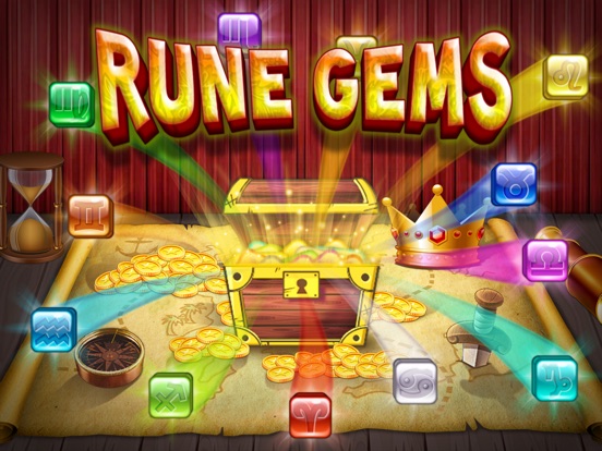 Rune Gems - Block n Tile Crush для iPad