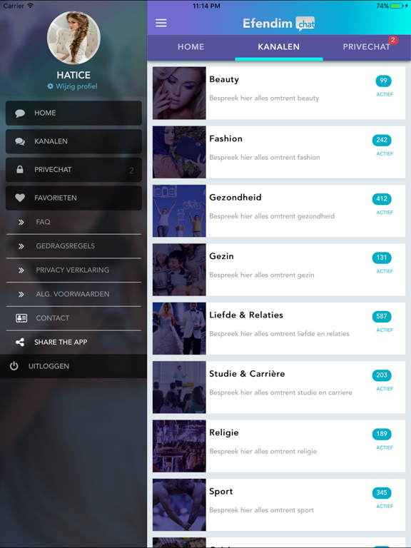 Screenshot #4 pour Efendim Chat