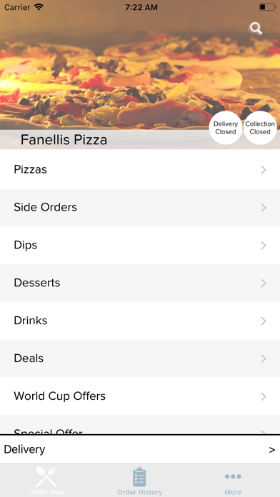 Fanellis Pizza New Milton screenshot 2