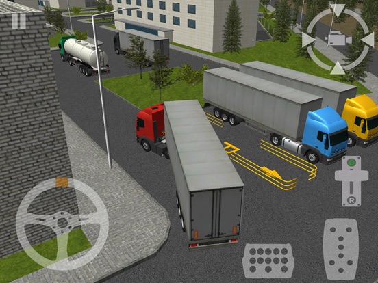 Semi Driver Trailer Parking 3D