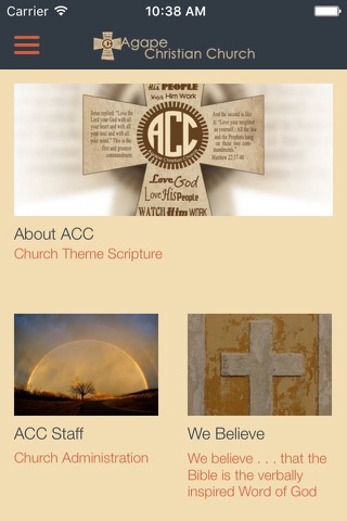 Agape Christian Church screenshot 4