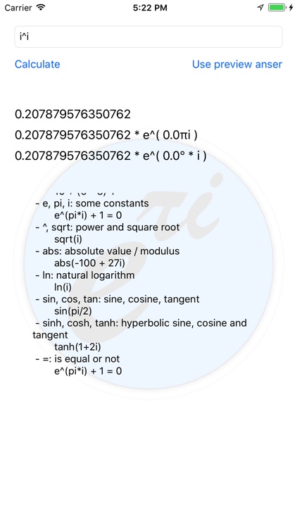 Complex Calculator