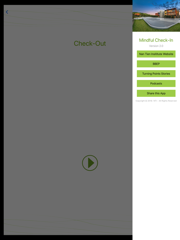 Mindful Check In iPad screenshot