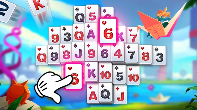 Tri-peaks Solitaire Story screenshot-4
