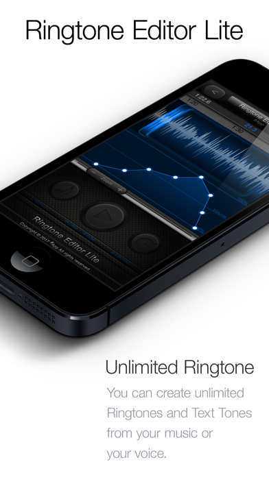 Screenshot #1 for Ringtone Editor Lite