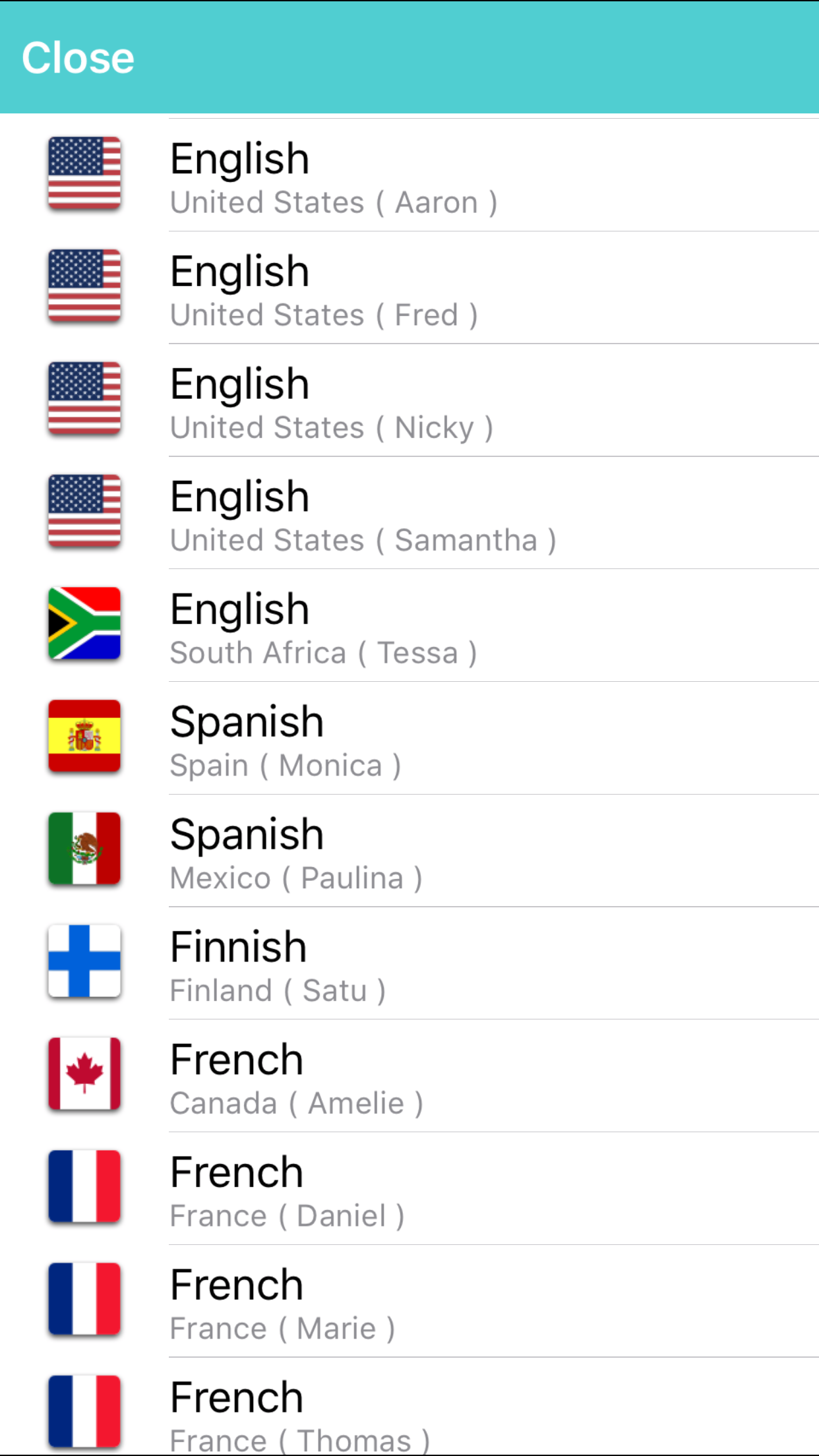 EESpeech Lite - AAC screenshot 4