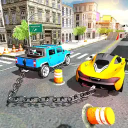 Chained Car Racing 3D app icon