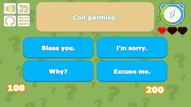 Spanish English Learning Game(圖2)-速報App